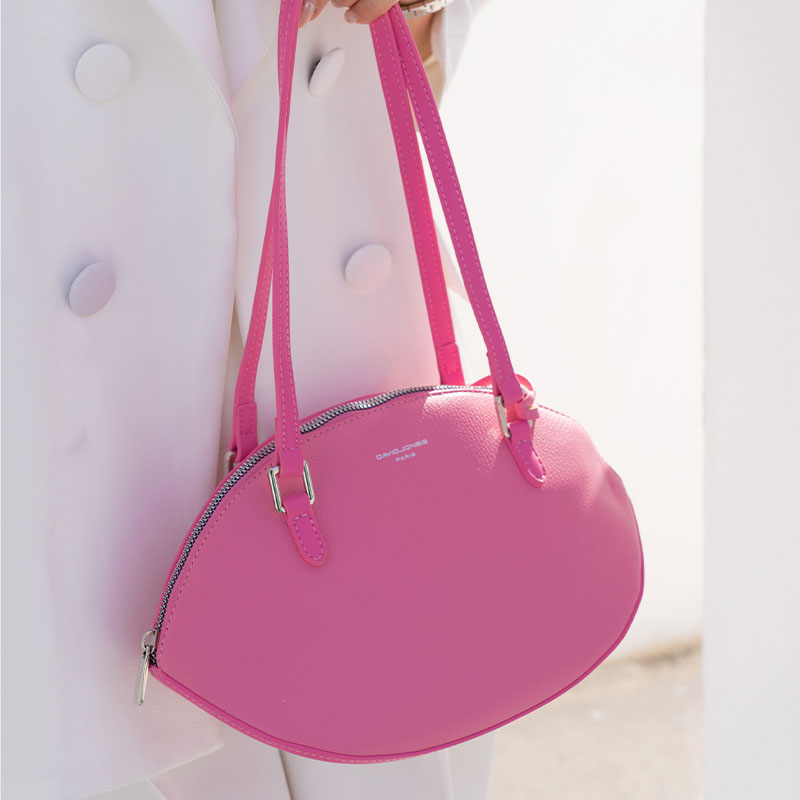 کیف دوشی زنانه دیویدجونز مدل CM6988 Pink
