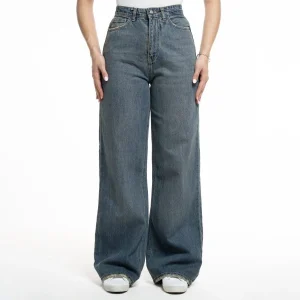 شلوارجین زنانه مدل CL3209 بگ فیت Breeze of serenity